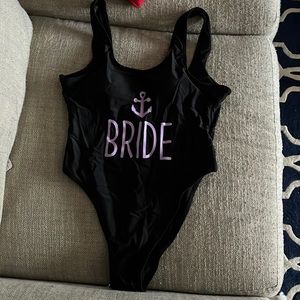 bride bathing suit